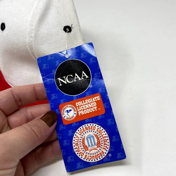 Deadstock Vintage Starter IU Indiana University Snapback Hat - Picture 2 of 7